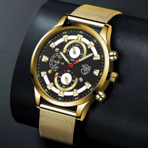 Legacy Quartz Gold-Tone Stainless Steel