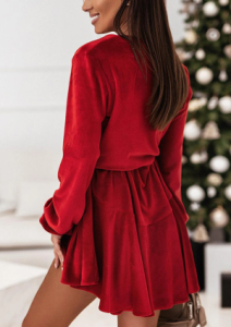 Elegant Velvet Red