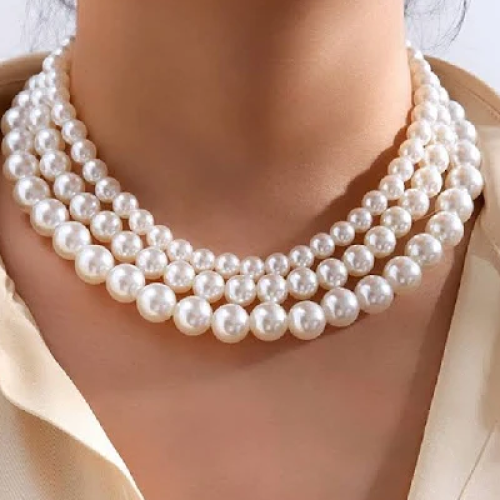 Vintage Pearl Choker