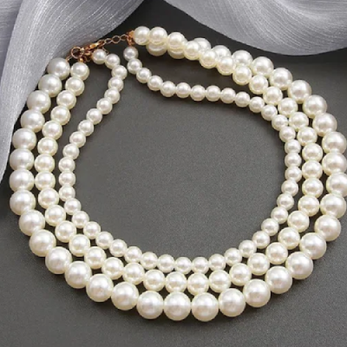 Vintage Pearl Choker