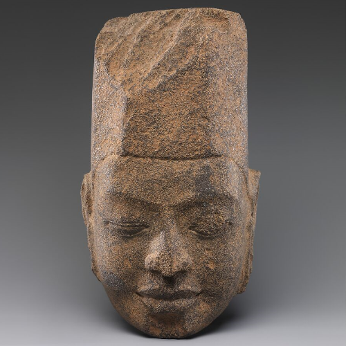 Head of Krishna - Thailand (Phetchabun Province) 7th century